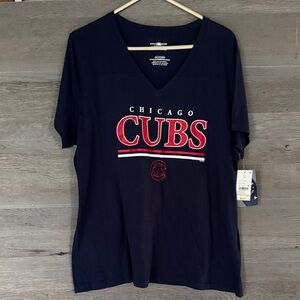 Chicago Cubs Navy Blue T-Shirt
